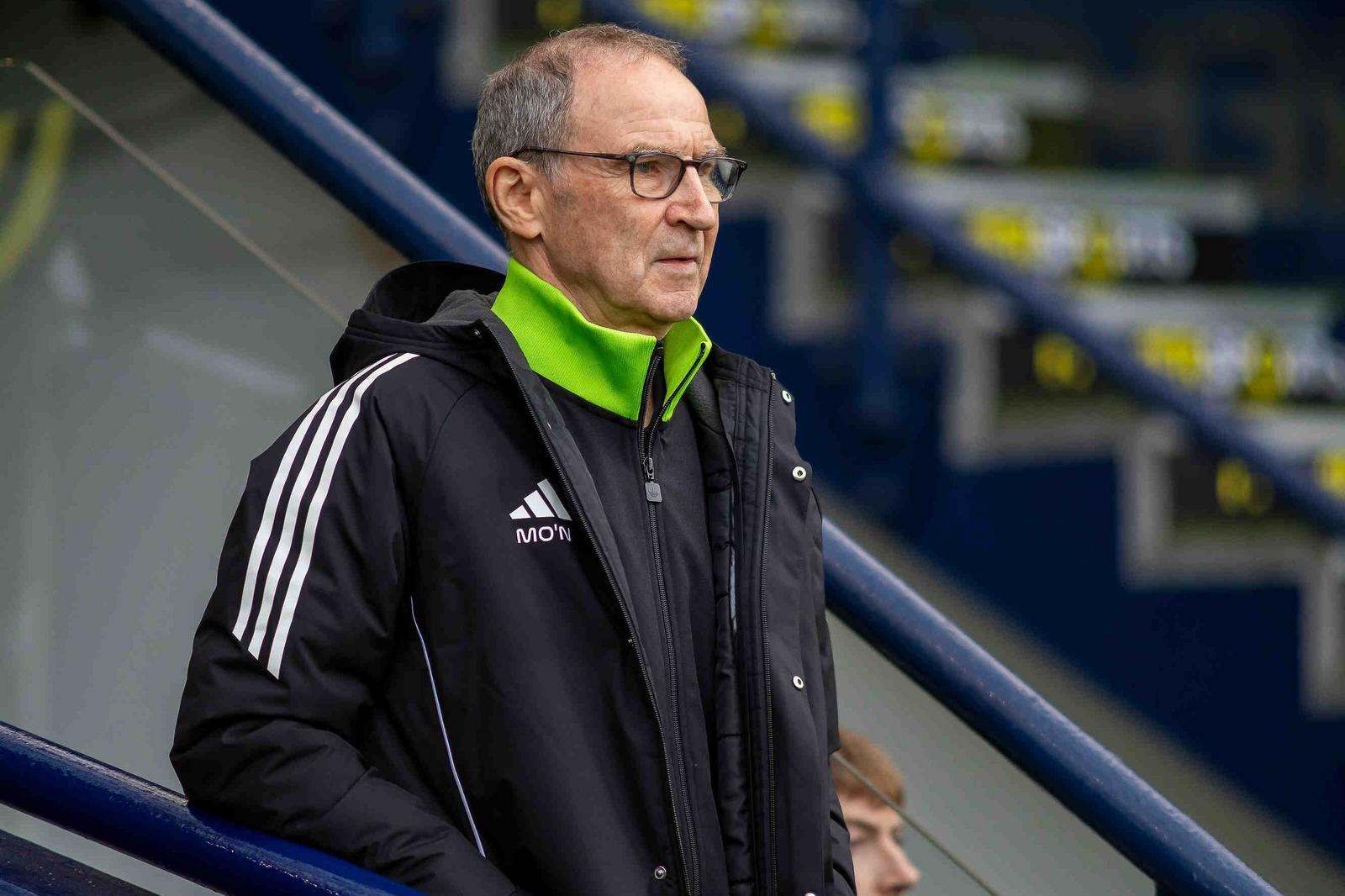 Celtic Head Coach, Martin O'Neill during 2025/26, Celtic FC vs Rangers FC, Hampden Park, Glasgow, Scotland, (day} November 2025 Premier Sports Cup, Semi Final