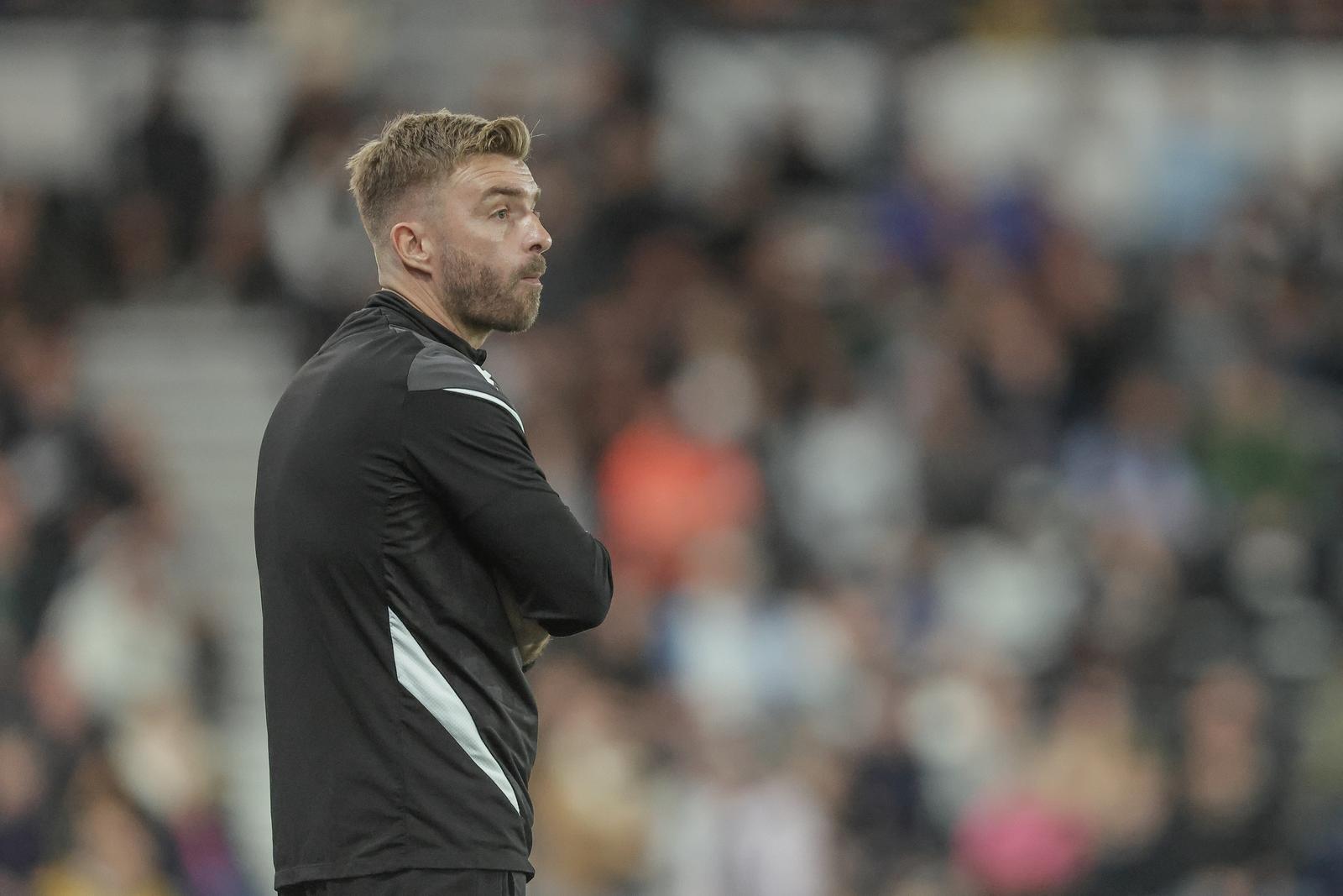 James Morrison head coach of West Bromwich Albion during the EFL Sky Bet Championship match between Derby County and West Bromwich Albion at the Pride Park, Derby, UK on 9 September 2026.